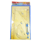 JUEGO GEOMETRIA COMPAS C-106 ESTUCHE III BACO MNK
