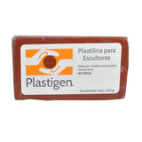 PLASTILINA BARRA PARA ESCULTORES PLASTIGEN 200 GR TERRACOTA COLORIM
