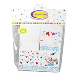 CAJA CUBO 6 PZS CJ601 SAN VALENTIN CREATIVOS