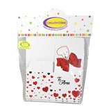 CAJA CUBO 6 PZS CJ601 SAN VALENTIN CREATIVOS