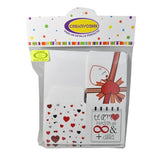 CAJA CUBO 6 PZS CJ601 SAN VALENTIN CREATIVOS