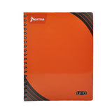CUADERNO PROFESIONAL DOBLE ARGOLLA UNO100 HJ RAYA NORMA