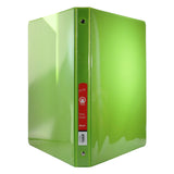 CARPETA 1/2 PULGADA C/MICA VERDE LIMON 4104 BAZIC MNK