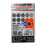 SELLO 19 MM PLATA 90 PZ TRANSFER