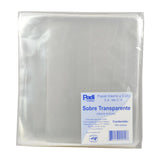 SOBRE CELOFAN #2 16.5X11.5 100 PZ PADI
