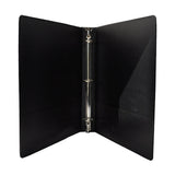 CARPETA 1 PULGADA C/MICA NEGRO 3122 BAZIC MNK