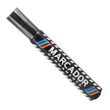 MARCADOR PERMANENTE PLASTICO MTP 07 NEGRO BACO MNK