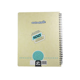 CUADERNO PROFESIONAL DOBLE ARGOLLA WIRE 100 HJ RAYA ESTRELLA MNK