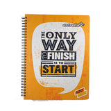 CUADERNO PROFESIONAL DOBLE ARGOLLA WIRE 100 HJ RAYA ESTRELLA MNK
