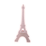 TORRE EIFFEL 10 PULGADAS BLANCA CON LUZ 5476MULTI NATURAL