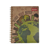 CUADERNO PROFESIONAL DOBLE ARGOLLA ECOLOGICO 100 HJ RAYA SCRIBE MNK