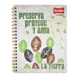CUADERNO PROFESIONAL ESPIRAL ECOLOGICO 100 HJ C7 SCRIBE MNK