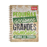 CUADERNO PROFESIONAL ESPIRAL ECOLOGICO 100 HJ C7 SCRIBE MNK