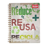 CUADERNO PROFESIONAL ESPIRAL ECOLOGICO 100 HJ C7 SCRIBE MNK