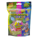 FOAMY MOLDEABLE 60 GM 6 COLORES PASCUA
