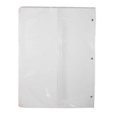 REPUESTO CARPETA 100 HJ BLANCO 4004 MAN 8A MNK