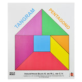 TANGRAM MADERA PENTAGONO SILVA