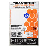 ETIQUETA BASICA CONTINUA # 25 BLANCA TRANSFER