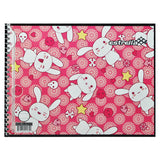 CUADERNO ITALIANO ESPIRAL BASICO 100 HJ DOBLE RAYA ESTRELLA MNK
