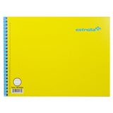 CUADERNO ITALIANO ESPIRAL BASICO 100 HJ DOBLE RAYA ESTRELLA MNK