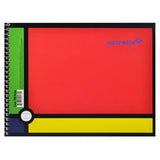 CUADERNO ITALIANO ESPIRAL BASICO 100 HJ DOBLE RAYA ESTRELLA MNK