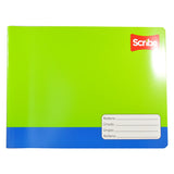 CUADERNO ITALIANO ENGRAPADO 50 HJ DOBLE RAYA SCRIBE MNK