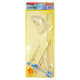 JUEGO GEOMETRIA COMPAS C-106 ESTUCHE V BACO MNK
