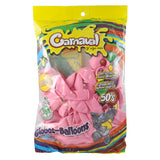 GLOBO CARNAVAL #9 ROSA BEBE 50 PZ LA COLMENA