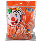 GLOBO DECORATOR #9 NARANJA SOL 50 PZ FABRICAS SELECTAS