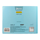 CUADERNO ITALIANO COSIDO COLOR 360 100 HJ C14 NORMA MNK