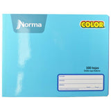 CUADERNO ITALIANO COSIDO COLOR 360 100 HJ DOBLE RAYA NORMA MNK
