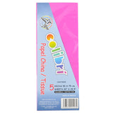 PAPEL CHINA NORMAL FIUSHA/BUGAMBILIA 5 PZ MNK