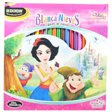 COLORES MADERA BLANCA NIEVES LARGOS 24 PZ 45222 DIXON MNK