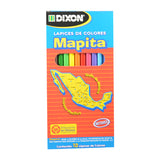 COLORES MADERA MAPITA LARGOS 12 PZ 1930 DIXON MNK