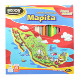COLORES MADERA MAPITA LARGOS 24 PZ 1931 DIXON MNK
