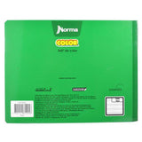 CUADERNO ITALIANO COSIDO COLOR 360 100 HJ DOBLE RAYA NORMA MNK