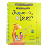 CUADERNO Y LIBRO JUGUEMOS A LEER LIBROS