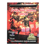 CALENDARIO EXFOLIADOR CON BASE DICRESA