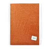 FOAMY CARTA DIAMANTINA 2 PZ NARANJA MNK