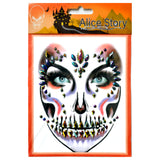 DECORACION CARA DIAMANTES MOD 6 HALLOWEEN VM FIESTA