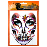 DECORACION CARA DIAMANTES MOD 6 HALLOWEEN VM FIESTA