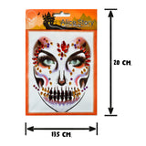 DECORACION CARA DIAMANTES MOD 6 HALLOWEEN VM FIESTA