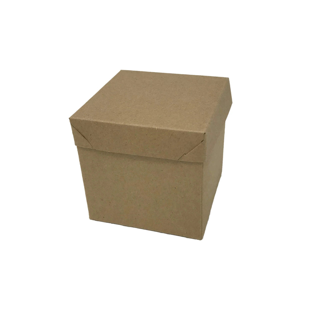 CAJA CUBO KRAFT 15X15 CM CAJAS