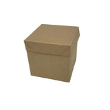 CAJA CUBO KRAFT 15X15 CM CAJAS