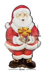 MAXIPOSTER SANTA CLAUS 2368-3 NAVIDAD PADI