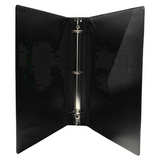 CARPETA 3 PULGADA C/MICA NEGRO 3174 BAZIC MNK