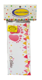 SOBRE BABY SHOWER NIÑA 16 X 7 6 PZS SDB CREATIVOS
