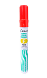 MARCADOR PERMANENTE F FINO ROJO PILOT