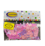 CONFETTI 10 GR BABY SHOWER NIÑA NACARADO CREATIVOS