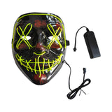 MASCARA PURGA LUMINOSA HALLOWEEN VM FIESTA